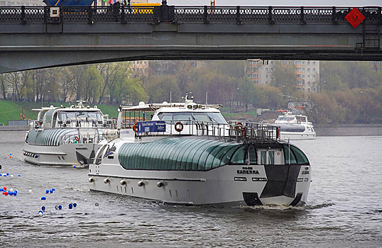 В Москве открылся сезон речной навигации