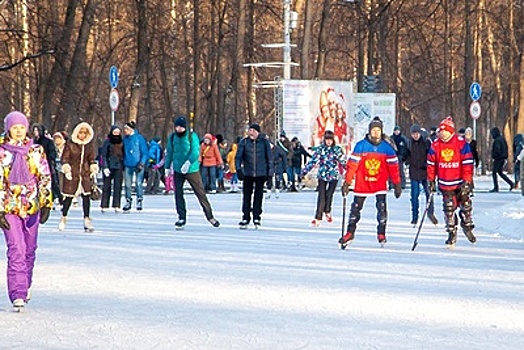 Студенты и Татьяны смогут бесплатно посетить катки в 18 парках Москвы 25 января