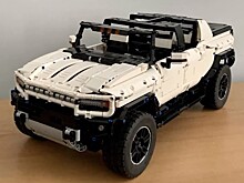 Видео: Посмотрите на сверхреалистичный электрический Hummer, построенный из Lego