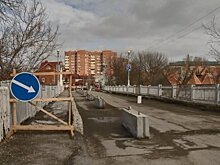 В Пензе перекрыли пешеходную зону моста на остров Пески