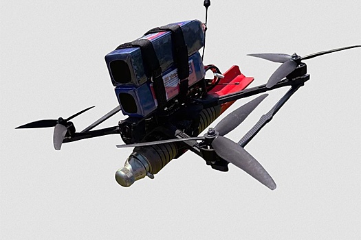 Новый FPV-дрон "Пиранья-13" с дальностью полета до 30 км разработали в России