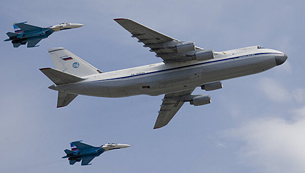 В Россию вернулись два Ан-124 из Сирии