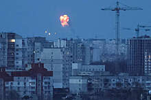 В Киеве ночью произошли взрывы, объявлена воздушная тревога