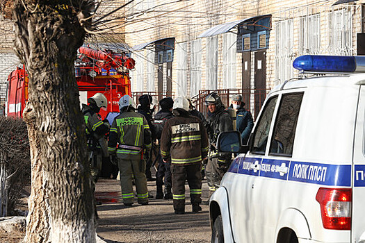Причиной пожара в коронавирусной больнице Астрахани стало замыкание проводки