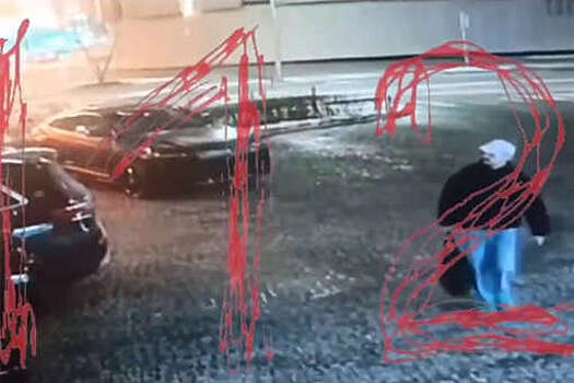 112 опубликовал видео с угонщиком Lamborghini Urus в "Москва-Сити"