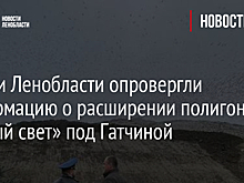 Власти Ленобласти опровергли информацию о расширении полигона «Новый свет» под Гатчиной