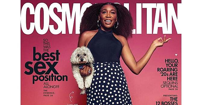 Винус снялась для обложки Cosmopolitan