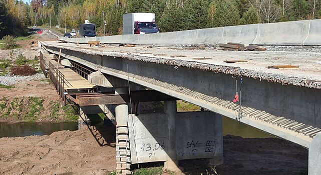 В Удмуртии начался ремонт моста через реку Вала в Вавожском районе