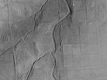 На аэрофотоснимке увидели остатки старинного персидского сада