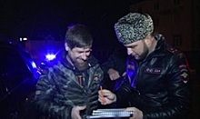 Рамзан Кадыров поздравил племянника с днем ГИБДД