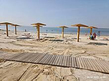 В Челябинске восстановили пляж на озере Смолино