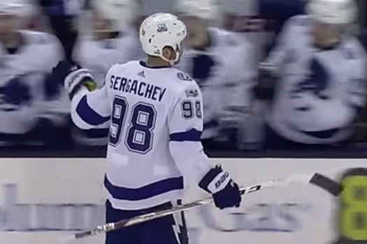 The Hockey News о периоде Сергачева в «Тампе»: был ключевым винтиком в хорошо отлаженной машине