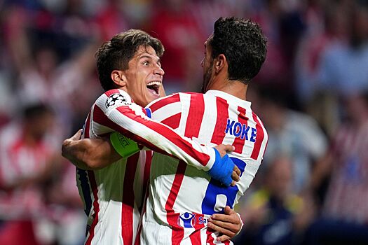 Победа «Атлетико» над «Айнтрахтом» — в видеообзоре матча общего этапа ЛЧ