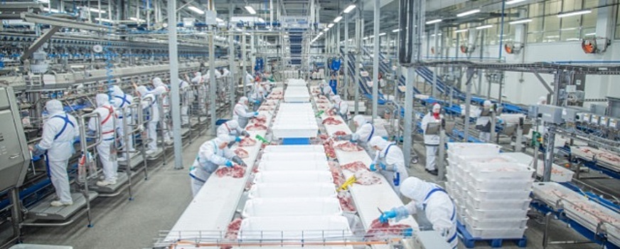 В Воронежской области открыли мясоперерабатывающее предприятие мирового уровня