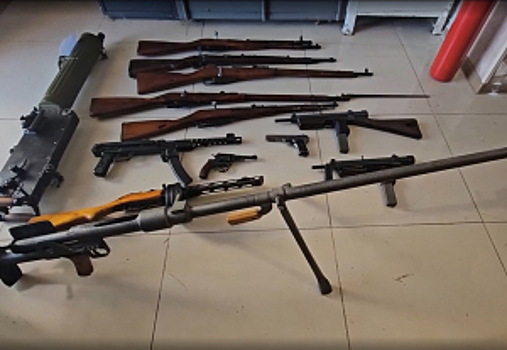 В Херсонской области полицейские изъяли незаконный арсенал оружия
