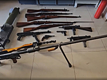 В Херсонской области полицейские изъяли незаконный арсенал оружия