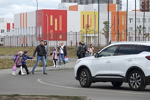 В воронежском микрорайоне Шилово путь в школу перекрыла дорога