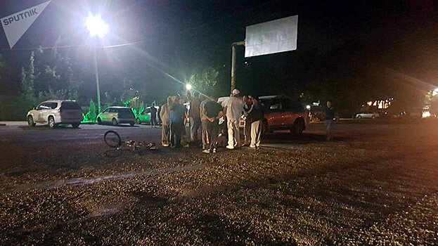 Возле Бишкека сбили велосипедиста — очевидец