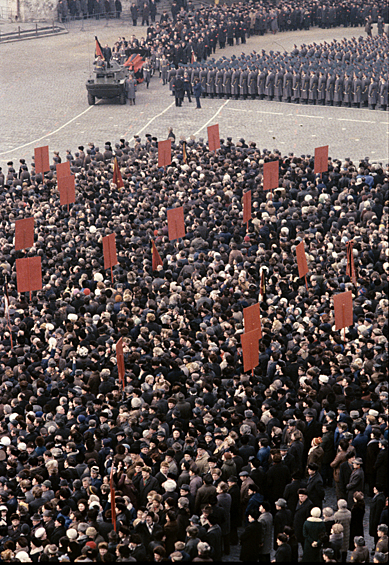 Похороны Леонида Ильича Брежнева Генерального секретаря ЦК КПСС, Председателя Президиума Верховного Совета СССР