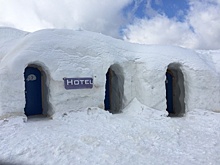 В Сочи откроется этно-отель из снега