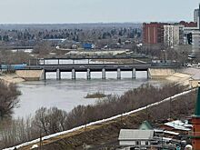 Уровень реки Тобол в Кургане вырос на 20 сантиметров за два часа