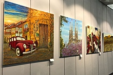 Сочные и солнечные картины художника Аллы Беликовой представлены на выставке в Савёлках