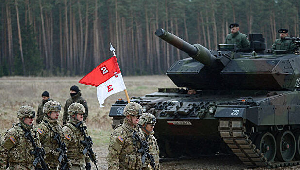 Военные НАТО случайно спалили 100 гектаров в Польше