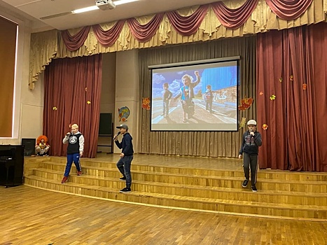 В школе №2090 прошел концерт «Посвящение в первоклассники»