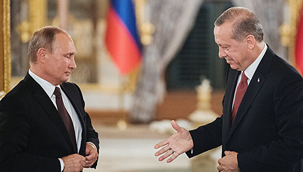 Путин и Эрдоган обсудили по телефону сирийский вопрос