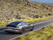 Porsche Panamera оснастили рабочим местом для задних пассажиров