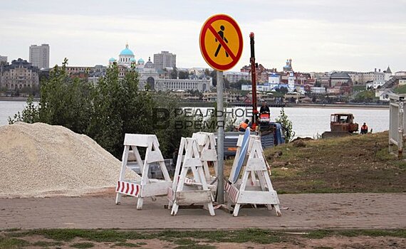 В Казани с 10 ноября изменится схема пешеходного движения возле Центра семьи "Казан"