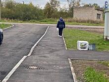 В деревню Лосево прошел очередной инспекционный выезд на место благоустройства