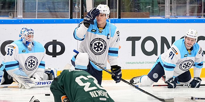 «Сибирь» прервала победную серию «Ак Барса» в КХЛ