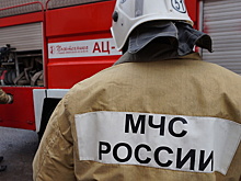 Бытовки загорелись на Новом Арбате в Москве