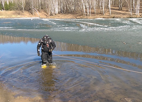 Водоем в зоне отдыха Тропарево проверили водолазы