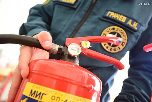 Пожарные ликвидировали фальшфейер на стадионе «Черкизово»