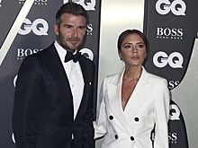 Чета Бекхэм в брючных костюмах, Миноуг в «платье-портьере», Ора в будуарном наряде и другие звезды на премии GQ