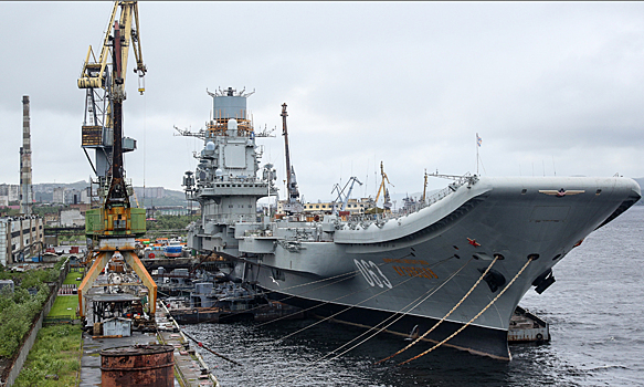 Раскрыты подробности пожара на «Адмирале Кузнецове»