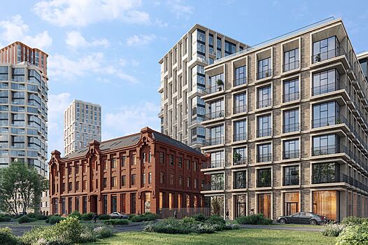 Фасады домов жилого комплекса в районе Тишинки будут выполнены из натурального камня