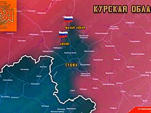 Российские бойцы водрузили флаг России над Малой Локней в Курской области