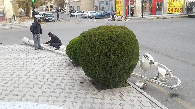 Ураган в Карабахском регионе Азербайджана привел к разрушениям