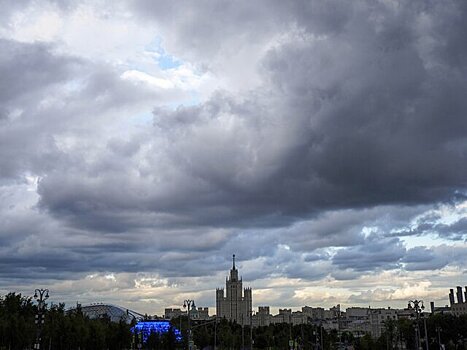 Гроза и дождь продлятся в Москве до 21:00 9 апреля