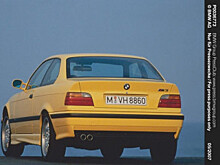 Отреставрированный тестовый BMW M3 E36