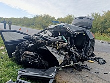 В Омской области в ДТП с КамАЗом погиб водитель легковушки