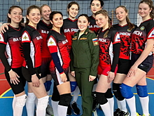 Сборные команды Военной академии РВСН имени Петра Великого стали призерами соревнований по волейболу