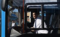 Российские водители автобусов устроили забастовку