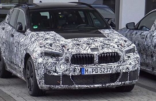 BMW X2 «засекли» на обширных тестах на Нюрбургринге