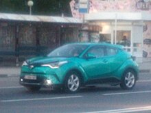 Кроссовер Toyota C-HR замечен на улицах Тольятти