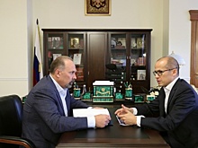 Мень и Бречалов обсудили результаты программы переселения граждан из аварийного жилья