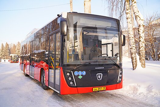 Автобусы «ИжГЭТ» запустили на троллейбусные маршруты №1 и №2 в Ижевске